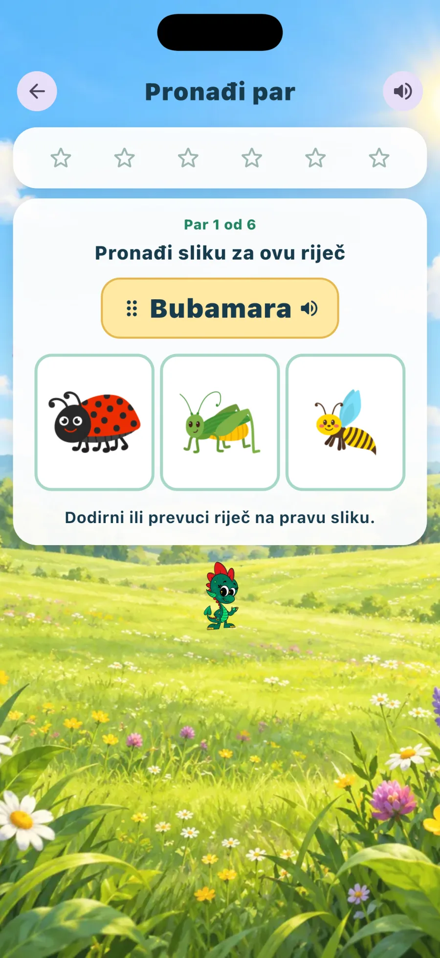 Prikaz aplikacije ABC Djeca