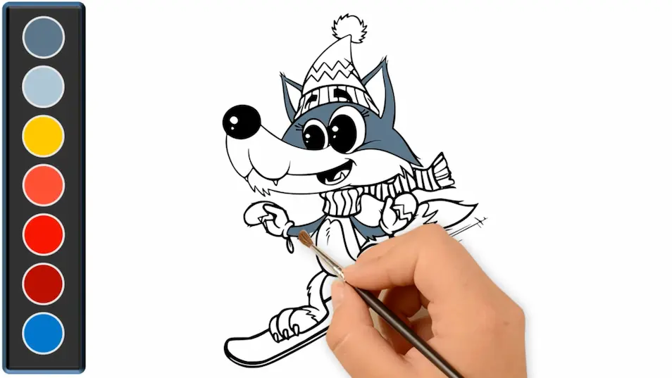 Vučko Jr. na planini